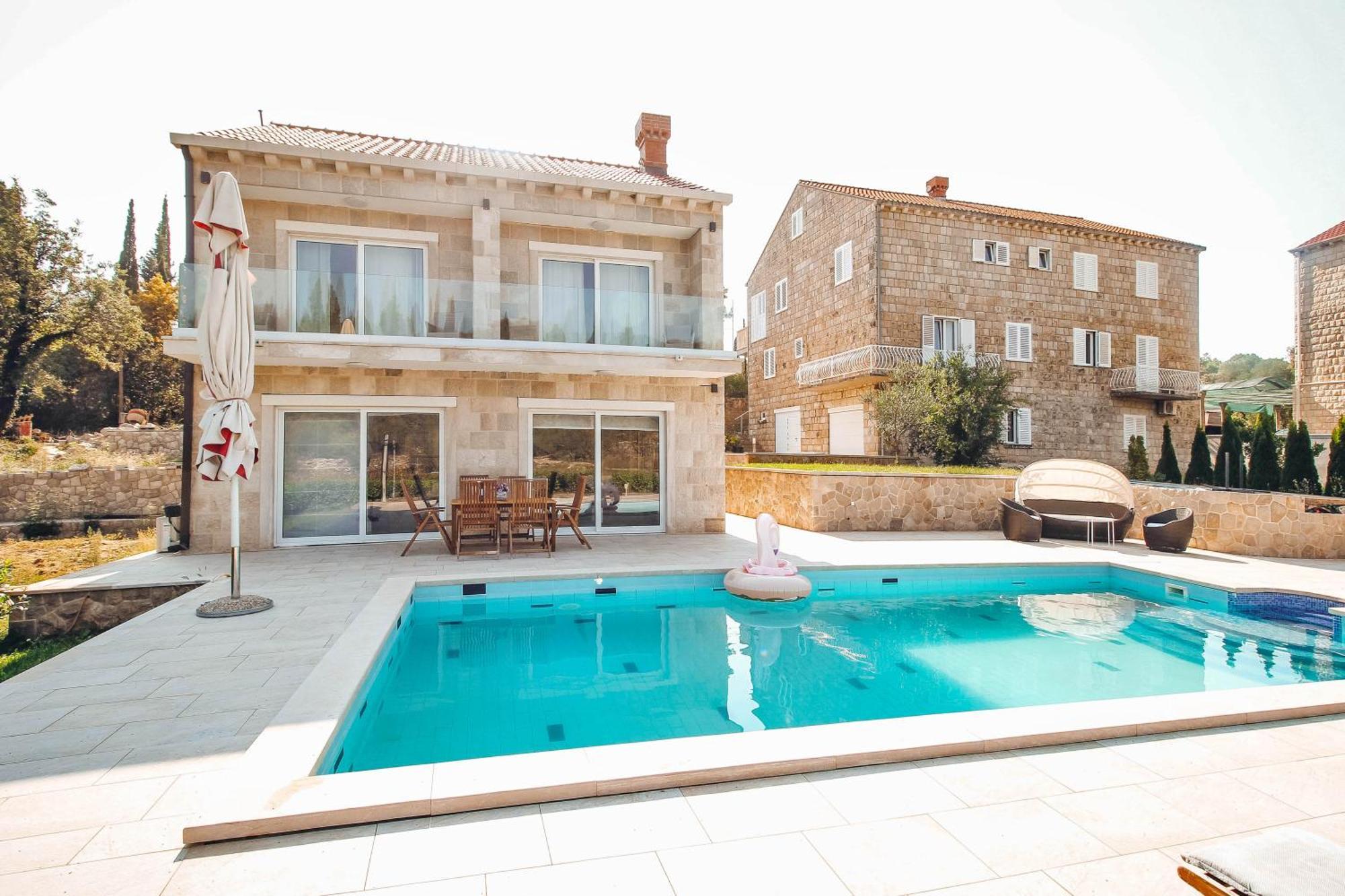 Villa Matanovi Dvori Čilipi Buitenkant foto