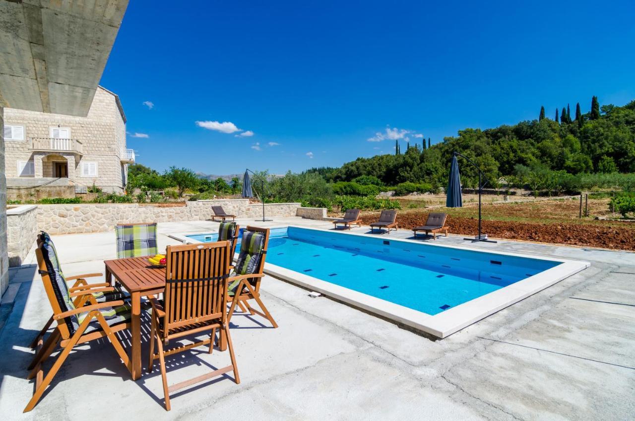 Villa Matanovi Dvori Čilipi Buitenkant foto